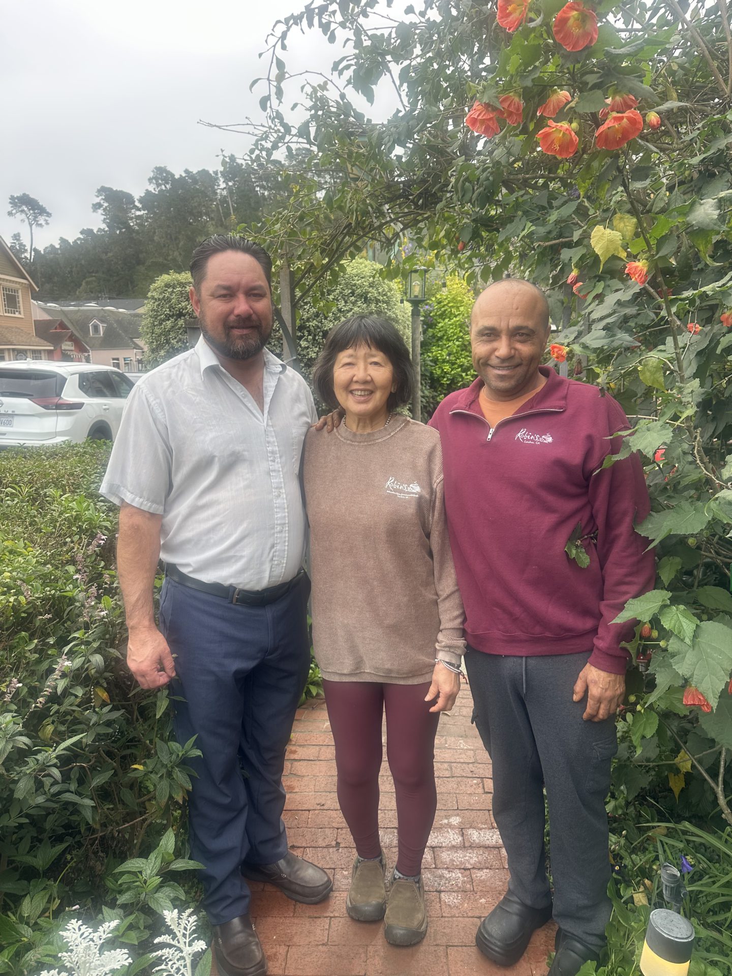Shanny Covey and her sons
